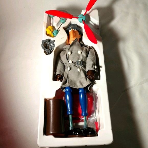 Vintage Inspector Gadget Action Toy Original Box - Picture 3 of 15